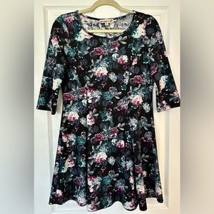 Floral mini dress